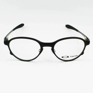 Oakley Eyeglasses Satin Black Frame Demo Lens